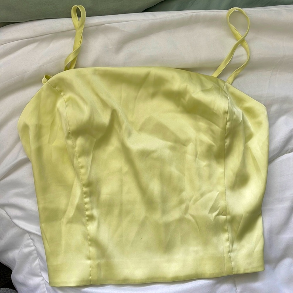 Aritzia Best Sunday Shimmer Camisole SX